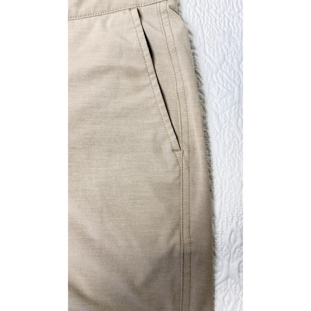 Vintage Flaherty All Day Shorts Size 30 Kakhi Draw String Waist Good Condition - Picture 12 of 13